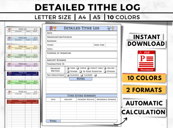 Tithe Record - Image 2