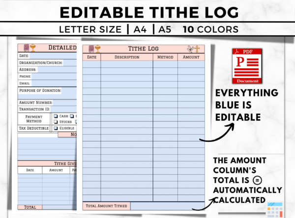 Tithe Record - Image 3
